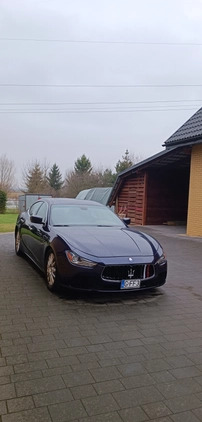 Maserati Ghibli cena 129000 przebieg: 104000, rok produkcji 2015 z Augustów małe 742